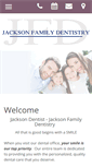 Mobile Screenshot of jacksonfamilydentistry.com